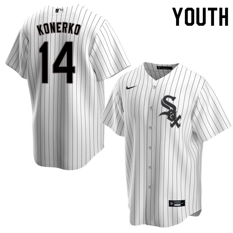 Nike Youth #14 Paul Konerko Chicago White Sox Baseball Jerseys Sale-Pinstripe